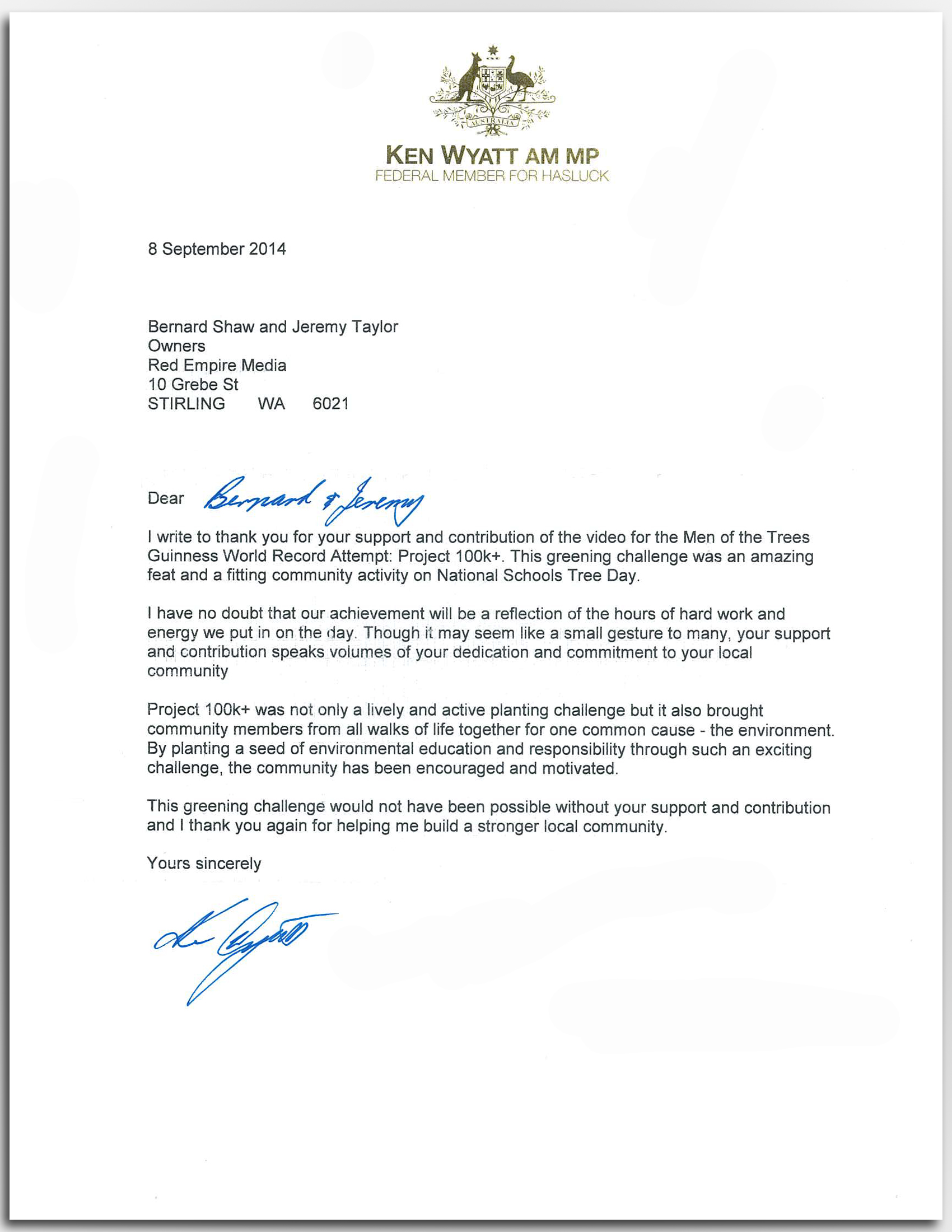 Testimonials Best Perth Video Production